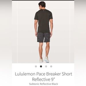 Lululemon Pace Breaker Short, Size L